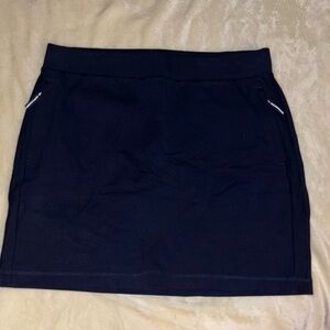 T by Talbots navy blue skort size L like new condition